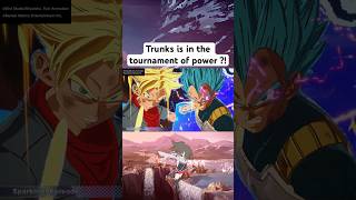 What if trunks joins the tournament of power sparkingzero levikazama shorts [upl. by Luebke527]