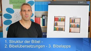 Die Bibel  Drei Tipps zum BibelLesen und Verstehen TheologieKompakt Grundlagen ST1002 [upl. by Ecilegna]