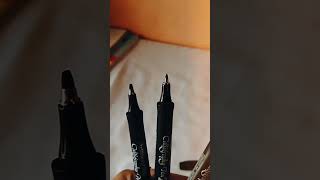 Artline ergoline calligraphy pen🖋️😯shorts stationery feedshorts viralvideo [upl. by Ycat764]