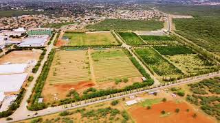 Above Botswana Gaborone Royal Aria Stadium  DJI Mini II [upl. by Laira53]