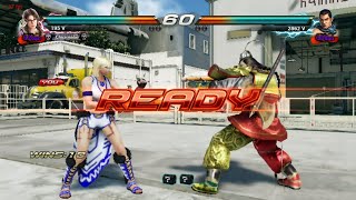 7545 Julia ryona vs Feng Wey  Tekken 7 Uchiha x24 sin Grafica [upl. by Olzsal159]