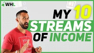 How I Built 10 Income Streams  Ideas For Multiple Income Streams [upl. by Vitek]