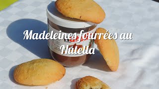 Madeleines fourées au nutella [upl. by Fitzsimmons]