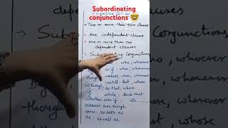 List of Subordinating Conjunctions 👌💁 Subordinating Conjunctions से Complex sentence बनता है👍💥 [upl. by Aneela]