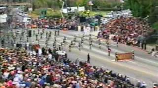 2004 Rose Parade Aguiluchos Marching Band from Mexico Parte 1 [upl. by Asilrak]