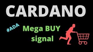 🚀ADA Massive BUY signal🚀Cardano moon days are back💲💲💲 [upl. by Maressa]