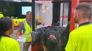 Metcash  Forklift Licence Training with Lenae [upl. by Ahsoet648]