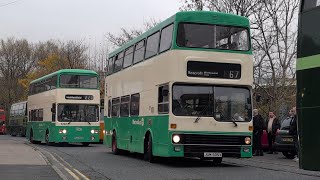 Keighley Bus Museum 2024 Twilight Running Event [upl. by Olinde]