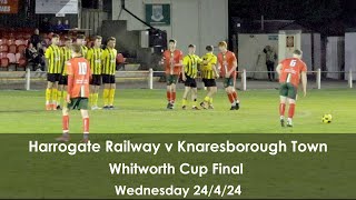 Match Highlights Harrogate Railway v Knaresborough Town [upl. by Zanahs]