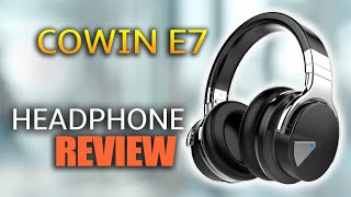 Cowin E7 Wireless Headphone Review  Are The Reviews True [upl. by Araht]