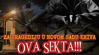 ZA TRAGEDIJU U NOVOM SADU KRIVA SEKTA Crni zidovi jeziv prizor [upl. by Darej909]