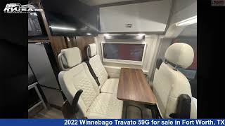 Amazing 2022 Winnebago Travato 59G Class B RV For Sale in Fort Worth TX  RVUSAcom [upl. by Wrench]