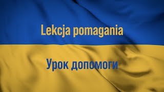 Lekcja pomagania Mija rok od wybuchu wojny w Ukrainie  Reportaż WKATOWICACH [upl. by Criswell]