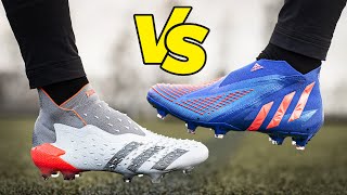 FINS or SPIKES  adidas Predator Edge vs Freak comparison [upl. by Inalaeham]