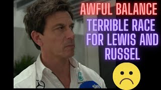 TOTO Wolff interview brazillian race 2023 shockingf1 totowolff formula1 lewishamilton [upl. by Attelliw]