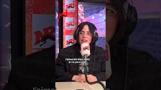 Quand Billie Eilish parle français 😍🇫🇷 nrj [upl. by Gregory]