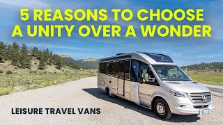 5 Reasons to Buy a Unity over a Wonder  Leisure Travel Vans [upl. by Strander]