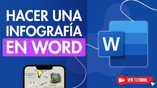 Cómo CREAR una INFOGRAFÍA en Word  📰 Destaca con Infografías Bonitas y Creativas 📰 [upl. by Hutt998]