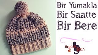 Bir Yumakla Bir Saatte Bir Bere  Bere Modelleri 1 [upl. by Eilrahc]