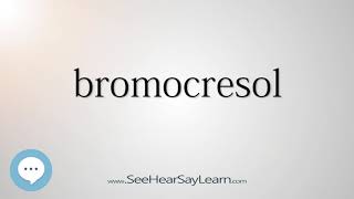 bromocresol [upl. by Mendive]