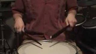 Snare Drum Solo Paradiddle Paradise [upl. by Eecram]