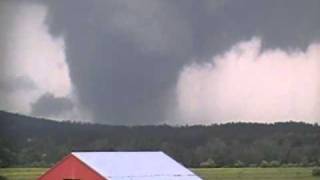 Tornado BrooksvilleSnead Alabama 4272011 [upl. by Annanhoj819]