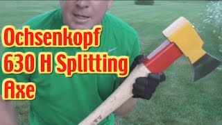 Ochsenkopf OX 630 H Splitting Axe Review [upl. by Brackett]