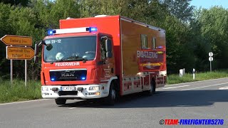 Feuer im Wald bei GroßZimmern Waldbrandübung im Ostkreis Darmstadt Dieburg [upl. by Laamaj]