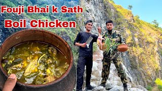 Boil Chicken Recipe with Fouji Bhai [upl. by Caldwell]