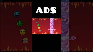 Geometry Dash ADS shorts deluxe12 [upl. by Brass]