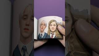 Hermione Granger amp Draco Malfoy Singing quotDeath Bedquot FlipBook harrypotter flipbook shorts [upl. by Adolpho403]