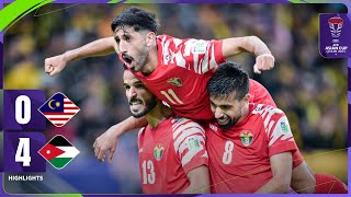 Full Match  AFC ASIAN CUP QATAR 2023™  Malaysia vs Jordan [upl. by Anayd]