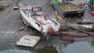 STOP Deep water Recovery ship breaking Nov 2 2024 [upl. by Targett]