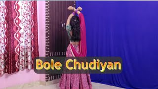 Bole Chudiyan Dance Video  Wedding Dance Video  Bollywood Dance Cover By Priya Sihara [upl. by Atteve]