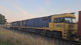 7PM5 PN quotLinfox Express 1quot Perth to Melbourne 1820 17924 Stawell VIC [upl. by Doloritas]