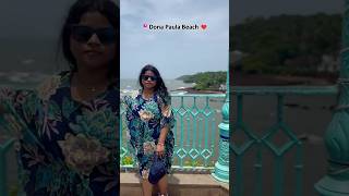 📍Dona Paula Beach ❤️Lovers Paradise goa beach love travel shorts trendingshorts shortvideo [upl. by Yecniuq]