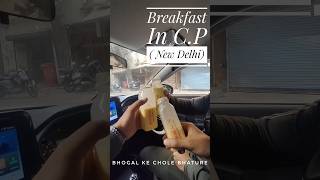 Bhogal ke Chole Bhature  CP cannoughtplace newdelhi  Breakfast Ki Best Place in CP [upl. by Joceline]