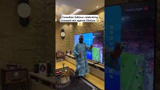 Investor Sabinus celebrating Liverpool win against Chelsea [upl. by Ghiselin629]