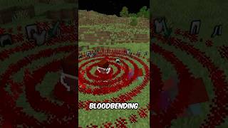 NEW Blood Bending Abilities minecraft [upl. by Enicul]