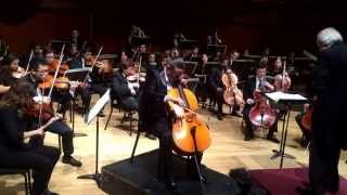 Prokofiev Sinfonía Concertante II Mov Santiago Cañón V 18 [upl. by Kermie277]