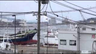 Japan Tsunami Caught on Camera 2x4 [upl. by Ilil144]