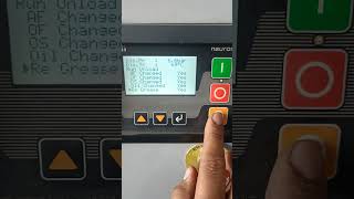 ELGI Air compressor service alarm reset [upl. by Seko]