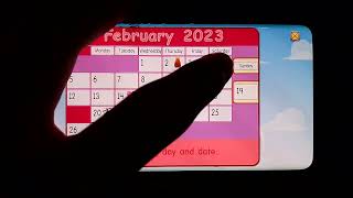 Starfall The quotFebruary 19 2023quot Calender [upl. by Betsy]