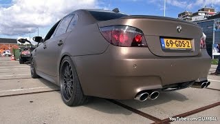 BMW E60 M5 V10 w Custom XPipe  HMS Exhaust System [upl. by Presley]