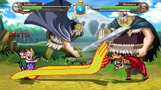 8 Fighters Tournament Dellinger vs Diamante One Piece Mugen V13 DirectX [upl. by Darej]