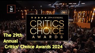 The 29th Annual Critics Choice Awards 29я церемония Выбор критиков 2024 [upl. by Haimerej]