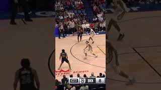 Ben Simmons Highlights Brooklyn Nets Vs New Orleans Pelicans bensimmons brooklynnets nba nets [upl. by Ahsikat]