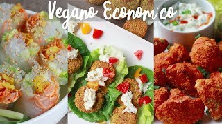 COMIDAS ECONOMICAS  VEGANAS amp SALUDABLES [upl. by Ecnaret]