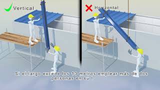 Recomendaciones y cuidados de las cubiertas autoportantes AUL1 [upl. by Sandstrom443]