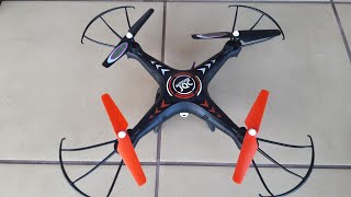 Dron Jamara Altitude JQC Quatrocopter Lidl [upl. by Ronoel]